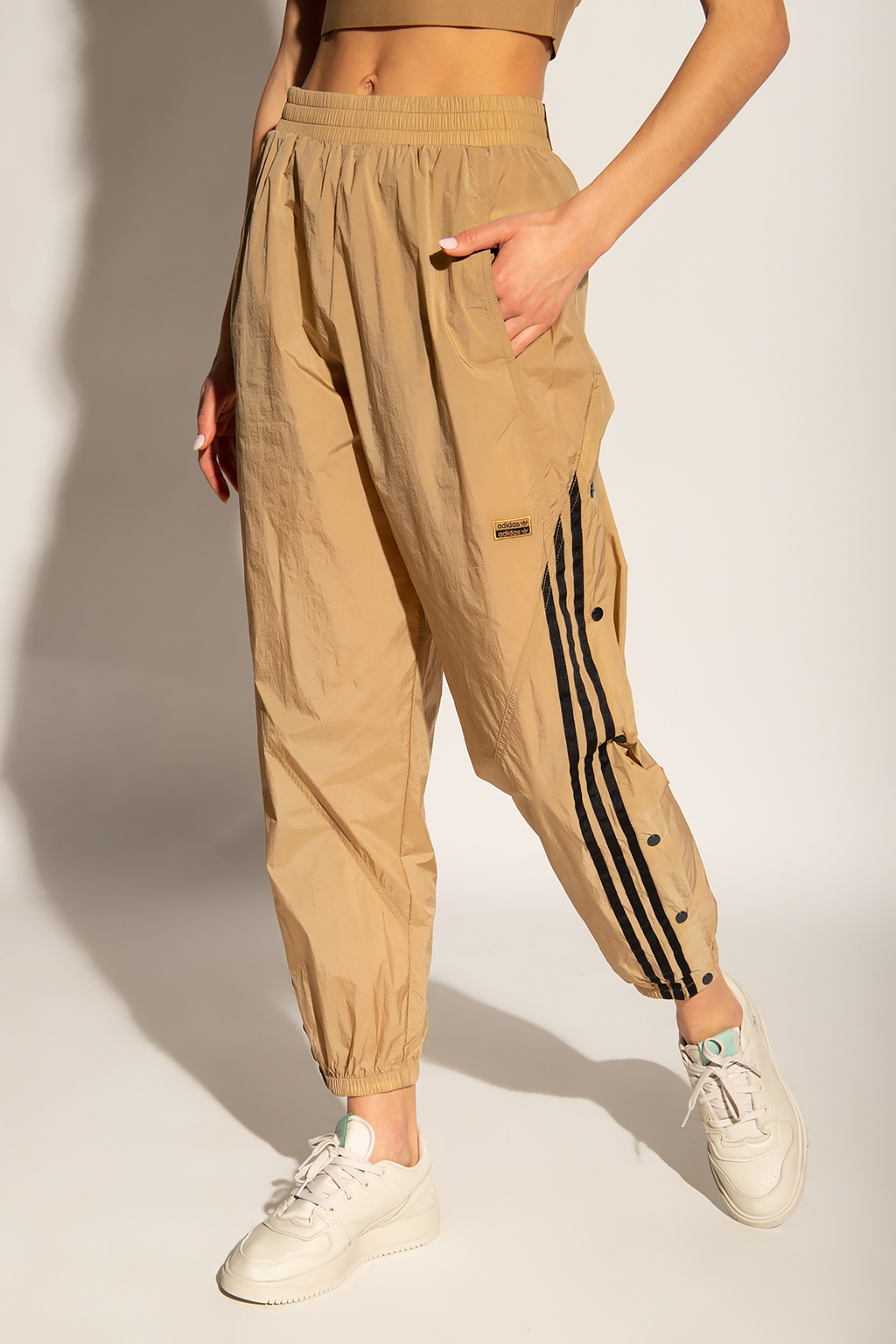 adidas Jenner Originals Sweatpants with snap fastenings